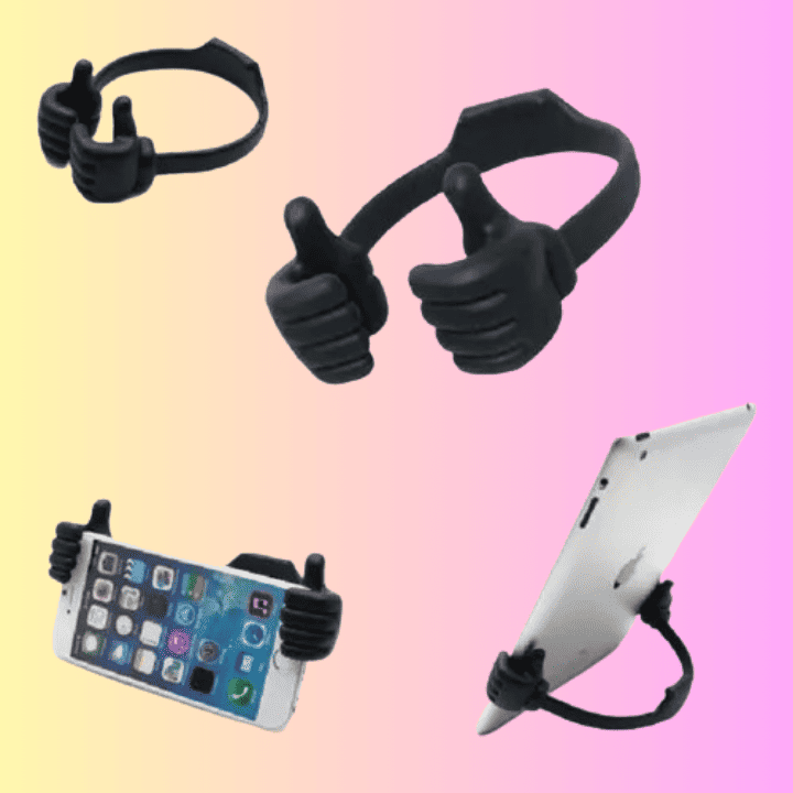 Base Soporte Para Celular Con Forma De Manitas