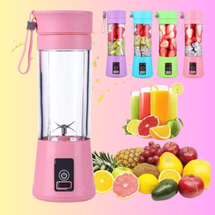 Licuadora Portátil, Mini Mezcladora, Exprimidora Eléctrica